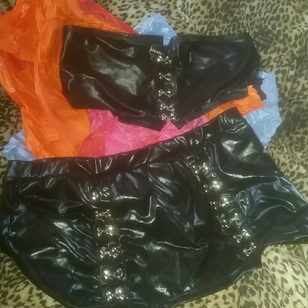 Rocker chick lingerie.